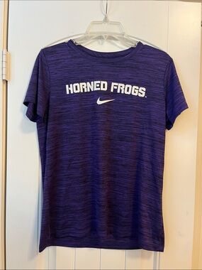 Nike Purple TCU Horned Frogs Tee